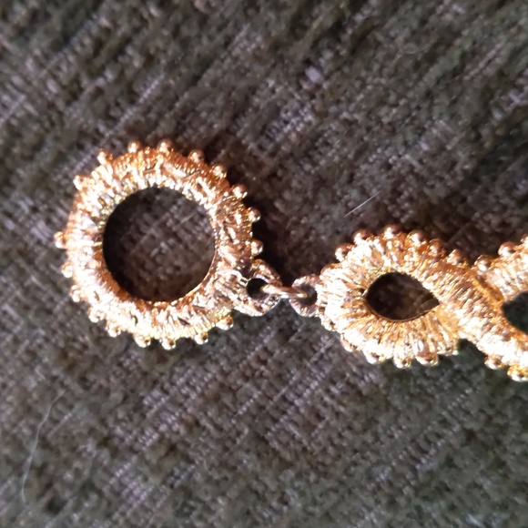 NATORI* vintage 80's rhinestone bracelet, - Picture 4 of 15